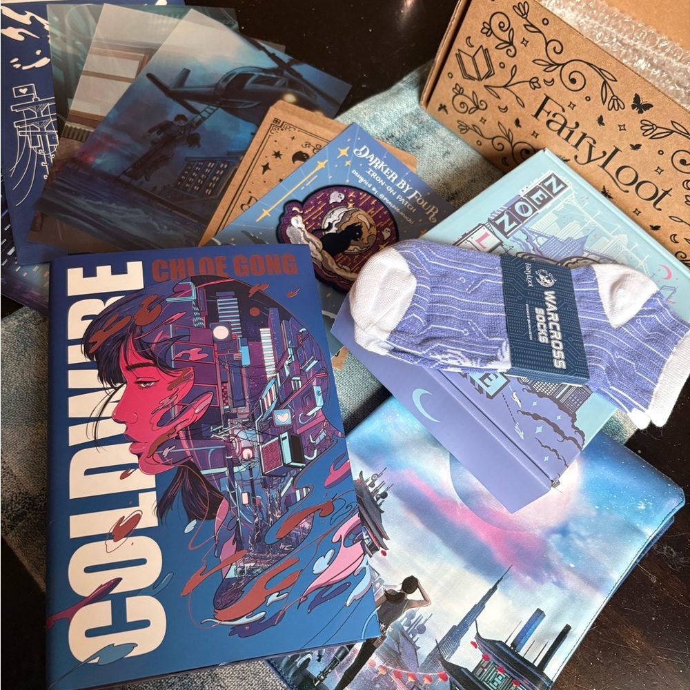 Fairyloot Full December YA box Chloe Gong